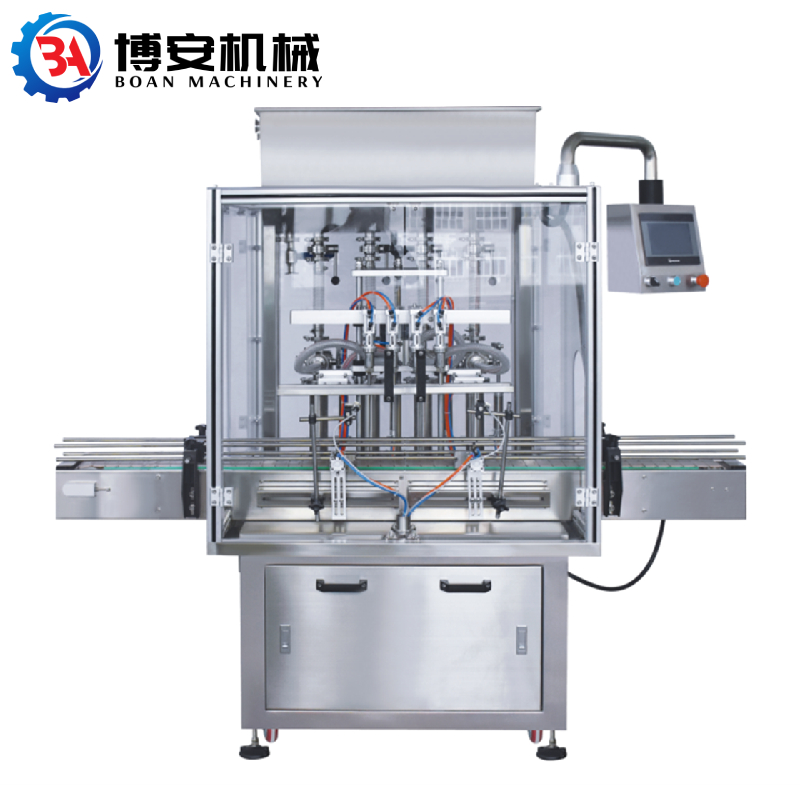 4 head auto paste filling machine